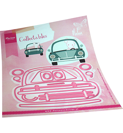 COL1515 - Marianne Design - Car by Marleen - Vehicule