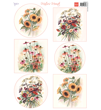 MB0203 - Marianne Design - Mattie's Mooiste Autumn bouquets - Mattie