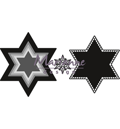 CR1421 - Marianne Design - Basic: Christmas star - Craftables