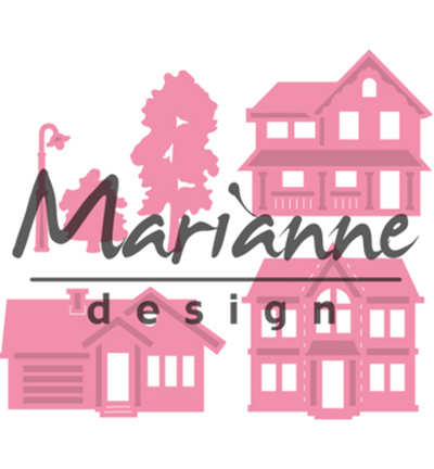 COL1451 - Marianne Design - Mini village - Maison, vie