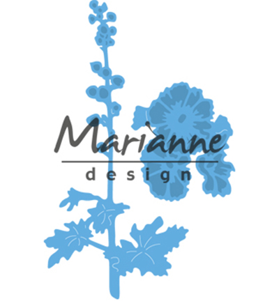 LR0521 - Marianne Design - Tiny's hollyhocks - Fleurs