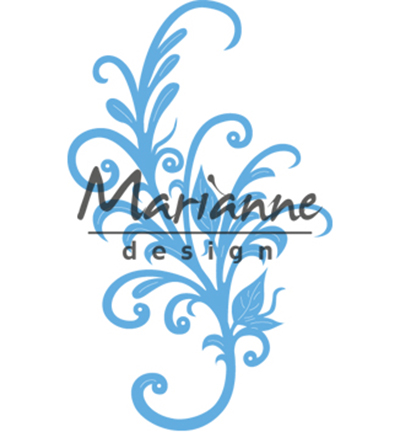 LR0526 - Marianne Design - Anja's floral ornament - Creatables