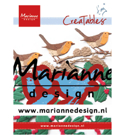 LR0548 - Marianne Design - Tiny's Red Robin - Animaux