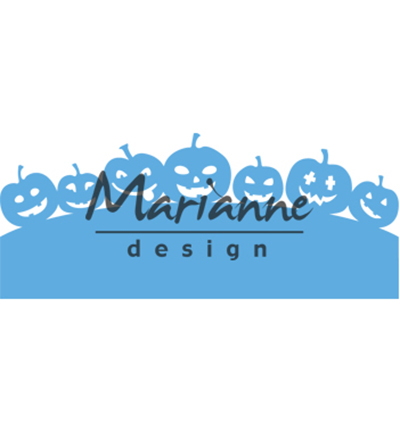 LR0562 - Marianne Design - Border with pumpkins - Automne, Halloween