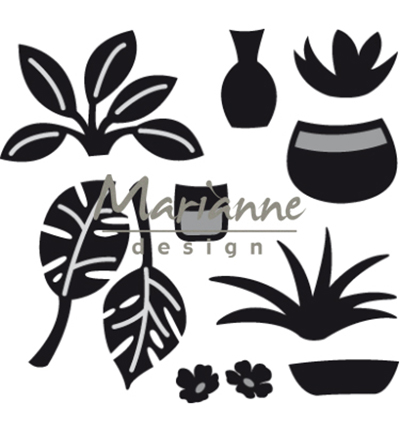 CR1464 - Marianne Design - Marleen's greenery - Jardin
