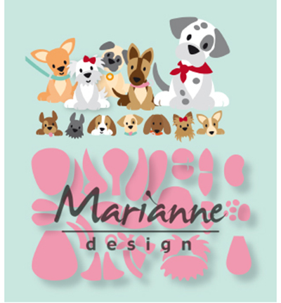 COL1464 - Marianne Design - Eline's puppy - Collectables