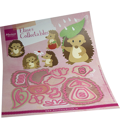 COL1516 - Marianne Design - Eline's Happy Hedgehog - Animaux