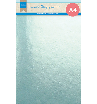 CA3175 - Marianne Design - Metallic paper, Mint - Metallic Paper