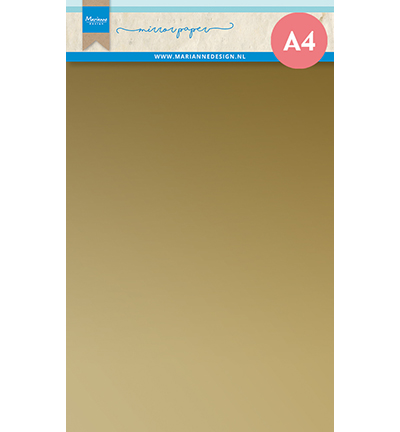 CA3177 - Marianne Design - Mirror paper, Gold - Mirror paper