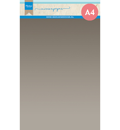 CA3178 - Marianne Design - Mirror paper, Silver - Mirror paper