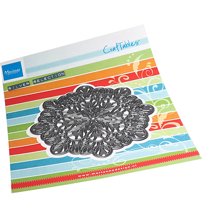 CR1609 - Marianne Design - Art texture XL Snowflake - Noël, hiver