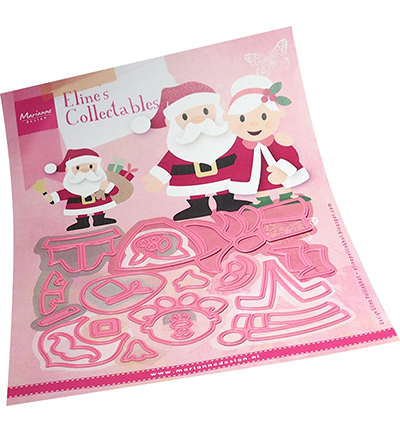 COL1517 - Marianne Design - Eline's Santa & Mrs Claus - Noël, hiver