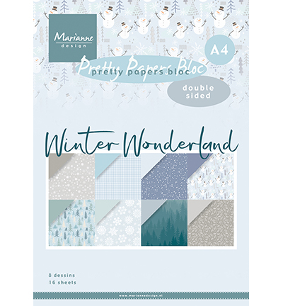PK9181 - Marianne Design - Winter Wonderland - Pretty Papers Blocks