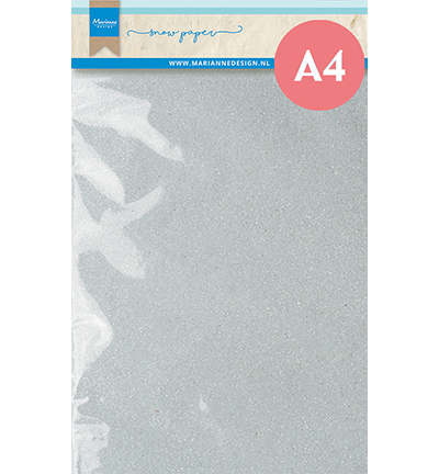 CA3181 - Marianne Design - Snow paper A4 - CA3181 - Marianne Design - Snow paper A4 -