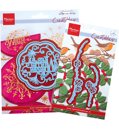 PA4166 - Marianne Design - Warme winterwensen - Set assorti Marianne Design