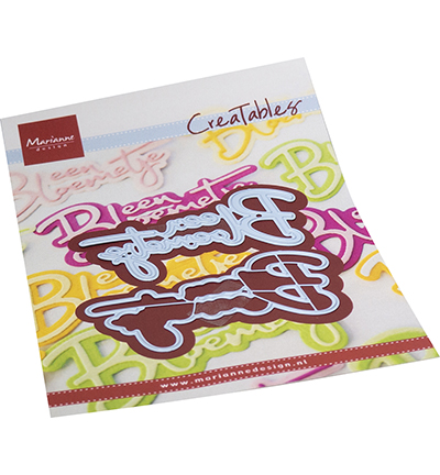 LR0791 - Marianne Design - Een bloemetje - Textes