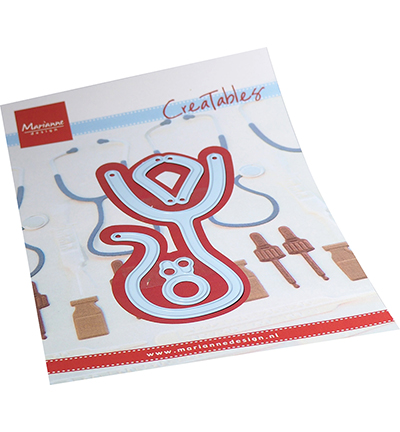 LR0797 - Marianne Design - Stethoscope - Maladie