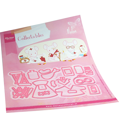 COL1523 - Marianne Design - Doctor's set by Marleen - Maladie