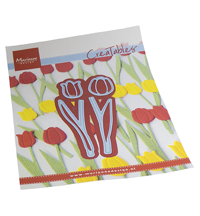 LR0801 - Marianne Design - Tulips - Fleurs