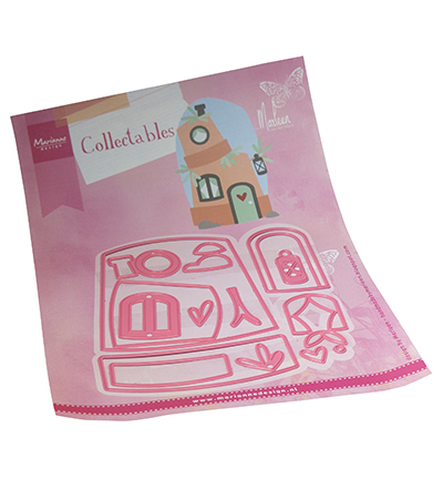 COL1527 - Marianne Design - Flowerpot house by Marleen - Jardin