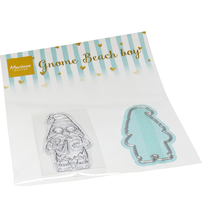 CS1133 - Marianne Design - Gnomes Beach boy - Gnome, Fées