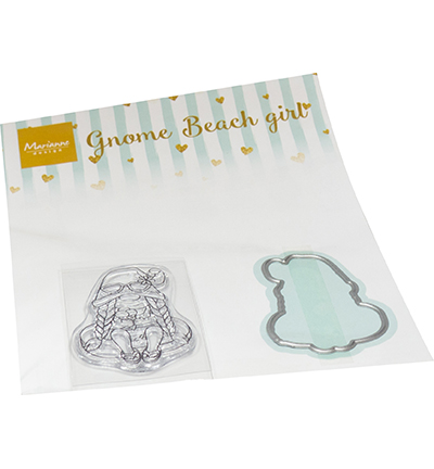 CS1134 - Marianne Design - Gnomes Beach girl - Gnome, Fées