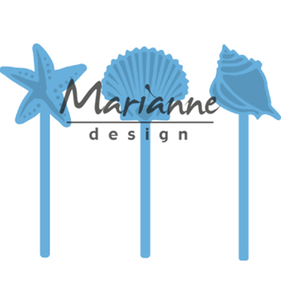 LR0602 - Marianne Design - Sea shells pins - 