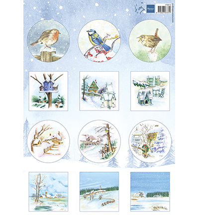 IT0615 - Marianne Design - Tiny's mini's Winter - Tiny