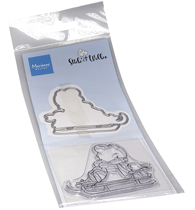 CS1138 - Marianne Design - Bear & Rabbit - Noël, hiver