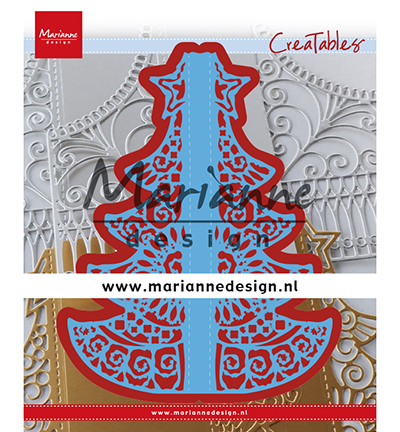 LR0612 - Marianne Design - Gate Folding dies – Christmas - Noël, hiver