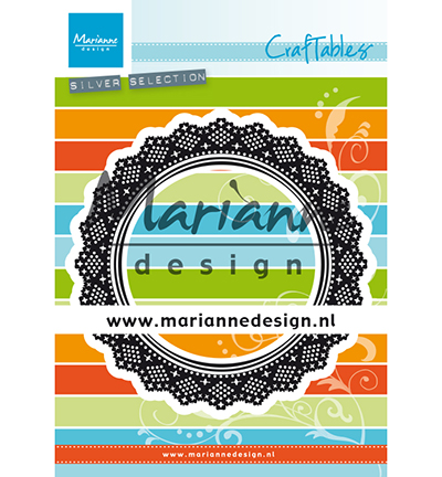 CR1474 - Marianne Design - Shaker Doily - Cercles