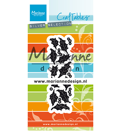 CR1476 - Marianne Design - Punch die holly - Arbres, Plantes