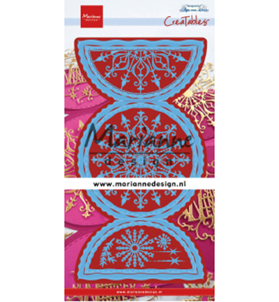 LR0618 - Marianne Design - Anja's Folding Circle XL - Cercles