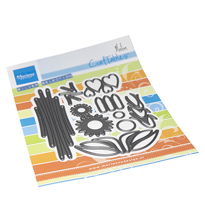 CR1633 - Marianne Design - Corn & Sunflowers by Marleen - 