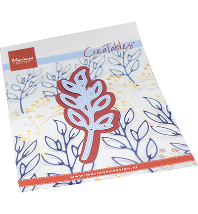 LR0829 - Marianne Design - Leafy sprig - Noël, hiver