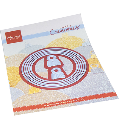 LR0830 - Marianne Design - Basic Christmas bauble - Noël, hiver