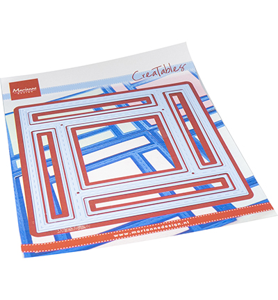 LR0831 - Marianne Design - Log cabin layout - Cadres, Etiquettes, Billets