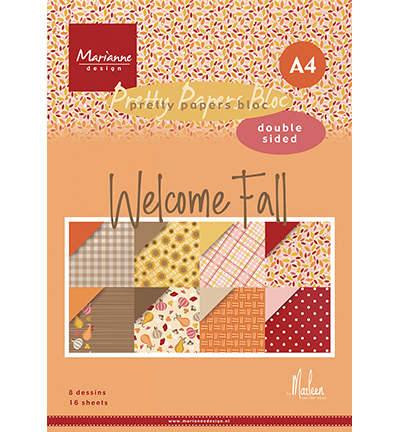 PK9185 - Marianne Design - Welcome Fall by Marleen - Pretty Papers Blocks