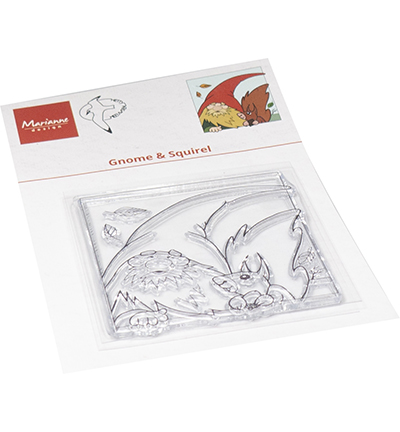 HT1670 - Marianne Design - Hetty's Gnome & Squirrel - Gnome, Fées