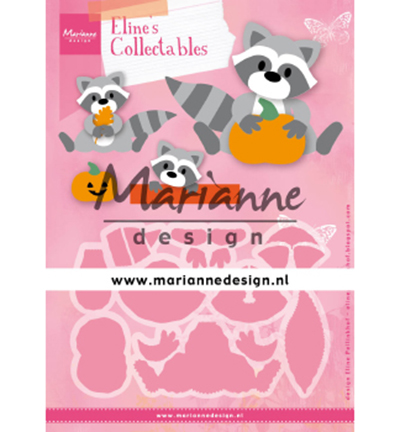 COL1472 - Marianne Design - Eline's Raccoon - Animaux