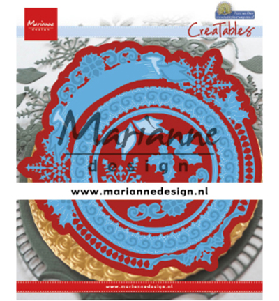LR0627 - Marianne Design - Petra's Winter Circle - Cercles