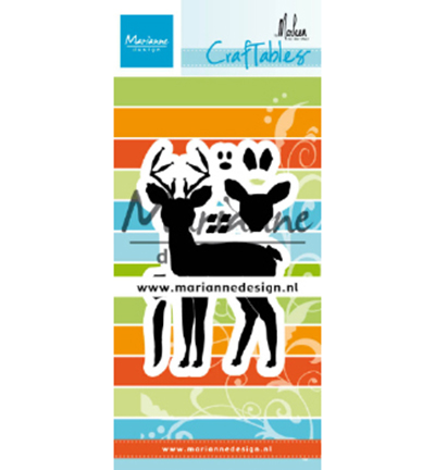 CR1485 - Marianne Design - Deer by Marleen - Animaux