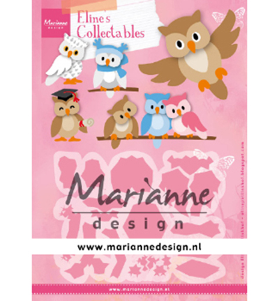 COL1475 - Marianne Design - Eline's Owl - Animaux