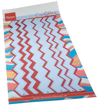 LR0836 - Marianne Design - Zig Zag strips - Bords, coins