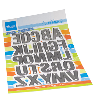 CR1641 - Marianne Design - Alphabet upper case - Chiffres et lettres