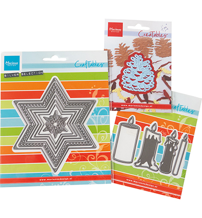 PA4184 - Marianne Design - Christmas Star - Set assorti Marianne Design