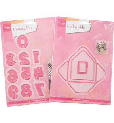 PA4185 - Marianne Design - Envelop and numbers - Set assorti Marianne Design