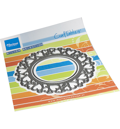 CR1644 - Marianne Design - Circle of hearts - Armour