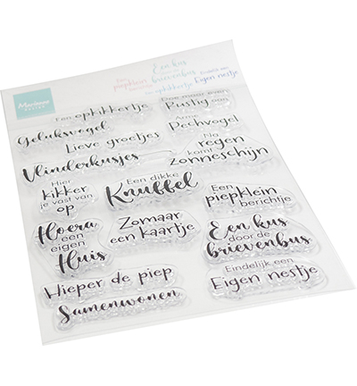 CS1156 - Marianne Design - Dierengroetjes - Texte