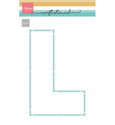 PS8154 - Marianne Design - L-letter - Printemps, Pâques